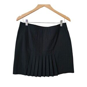 Pleated Skirt BODY‎ BY VICTORIA Size 10 School Girl Prep Black